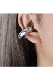 Heliophilia Silver Pendientes de Latón con Piedra de Circonio Plateados